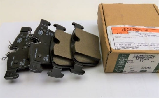 Rear Brake Pad Set, disc brake - GENUINE