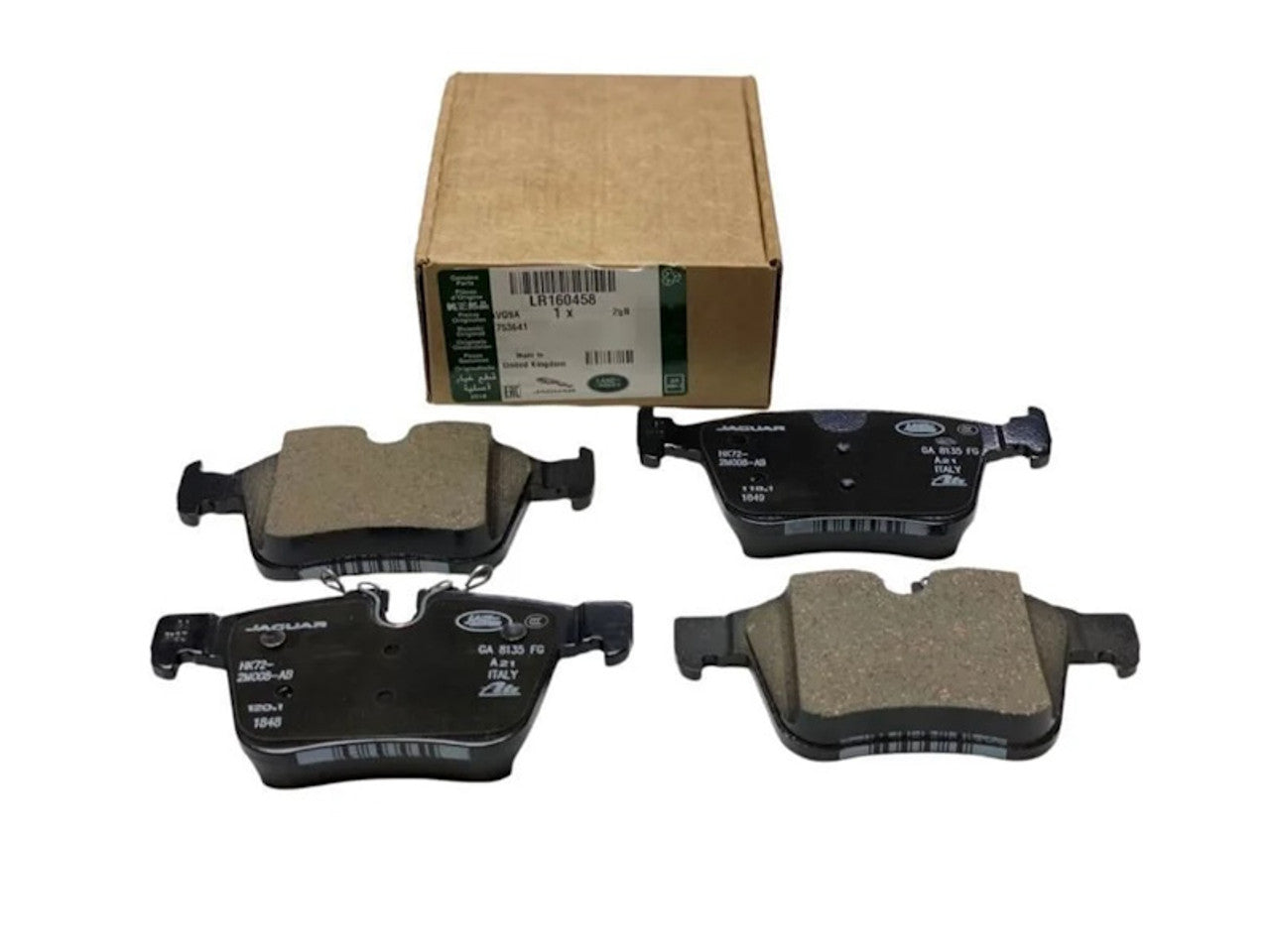 Rear Brake Pad Set, disc brake - GENUINE