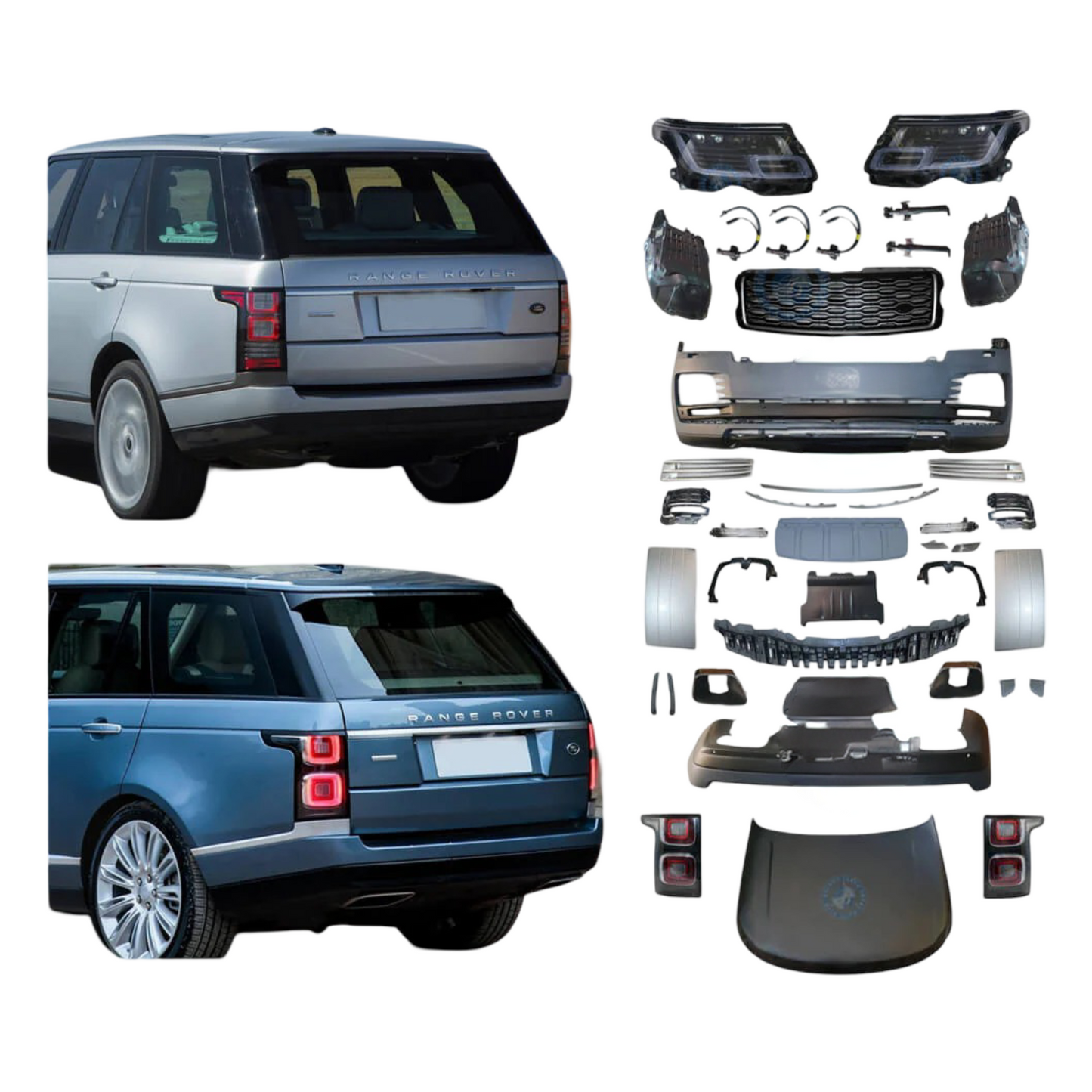 Range Rover Vogue (2013–2017) Body Kit Upgrade – 2018 Autobiography Look (4 Lens)