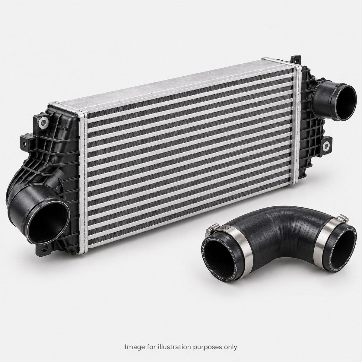 Turbo and Intercooler - illustration only, actual part may differ