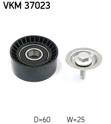 Deflection/Guide Pulley, V-ribbed belt GENUINE