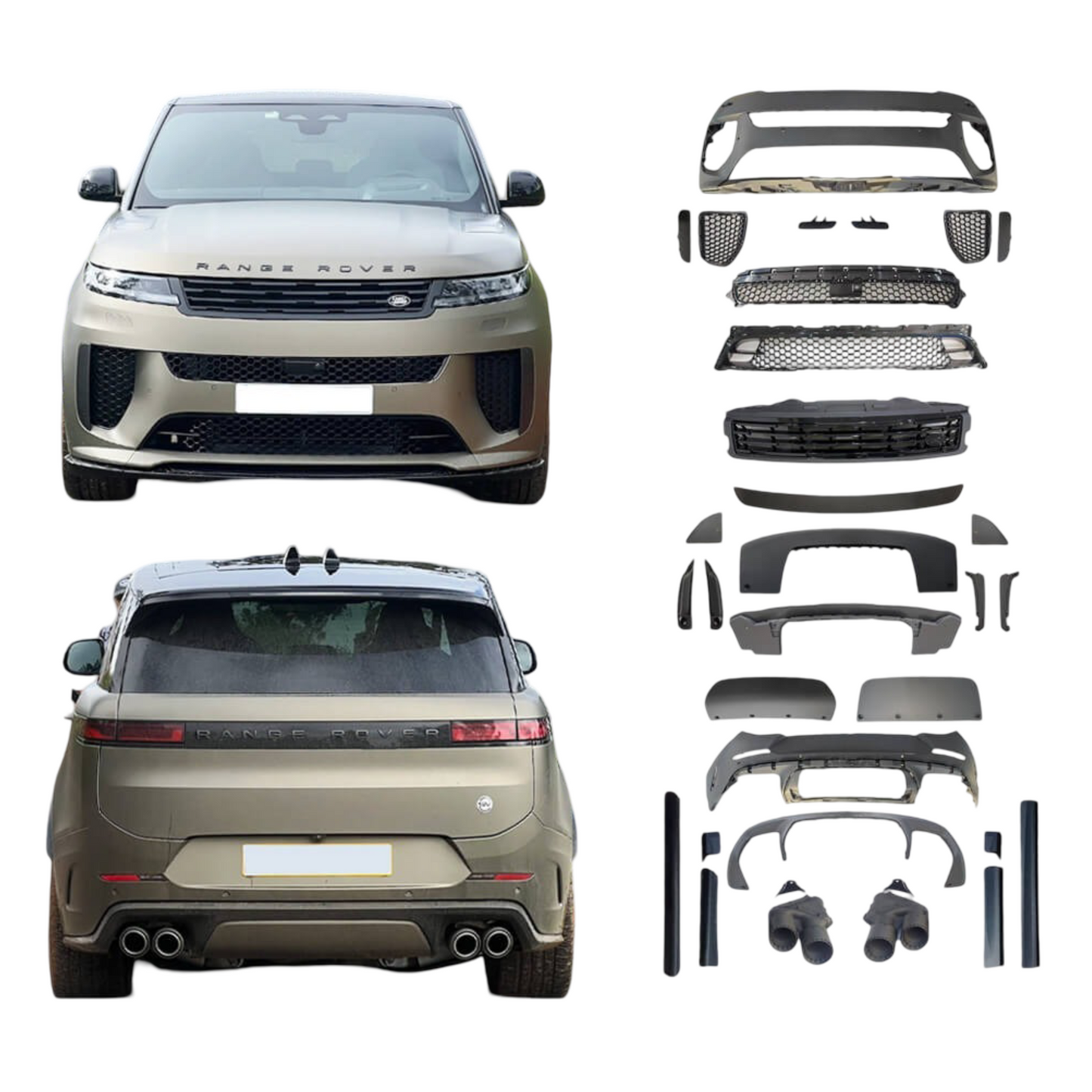 2023+ Range Rover Sport SV Style Body Kit | L461 Premium Carbon Fiber Conversion