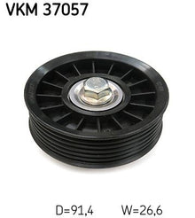 Deflection/Guide Pulley, V-ribbed belt  BEARMACH