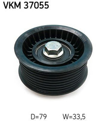 Deflection/Guide Pulley, V-ribbed belt  BEARMACH