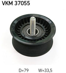 Deflection/Guide Pulley, V-ribbed belt  BEARMACH