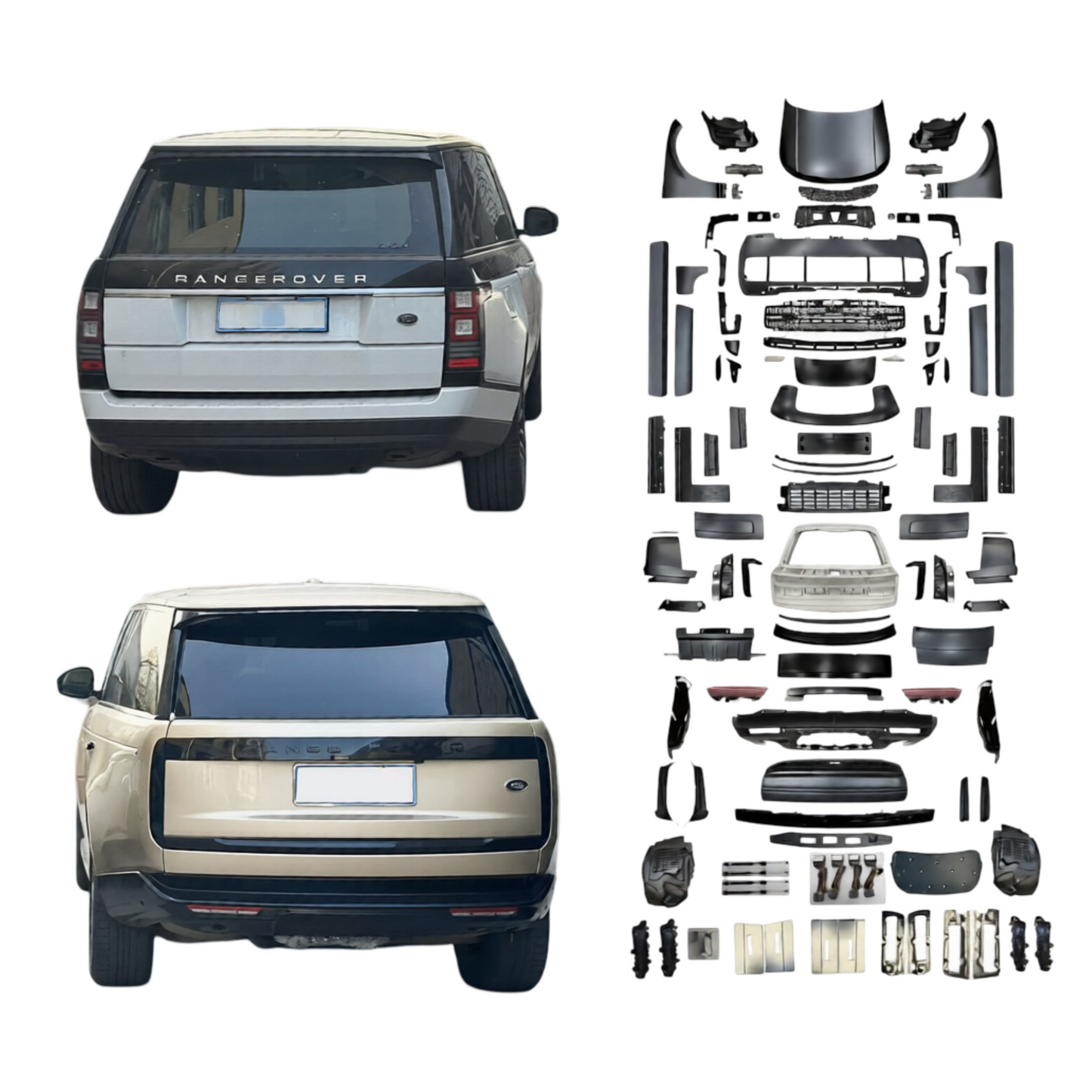 Range Rover Vogue L405 (2013-2017) to 2023 Autobiography Style Body Kit | Full Exterior Facelift Conversion