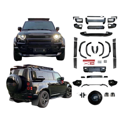 Gloss Black Rear Roof Spoiler for Land Rover Defender 90 110 (2020-Up) | L663 Exterior Styling Kit