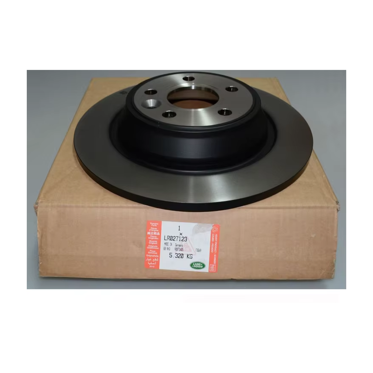 Rear Brake Disc LR027123 — genuine JLR part for Evoque