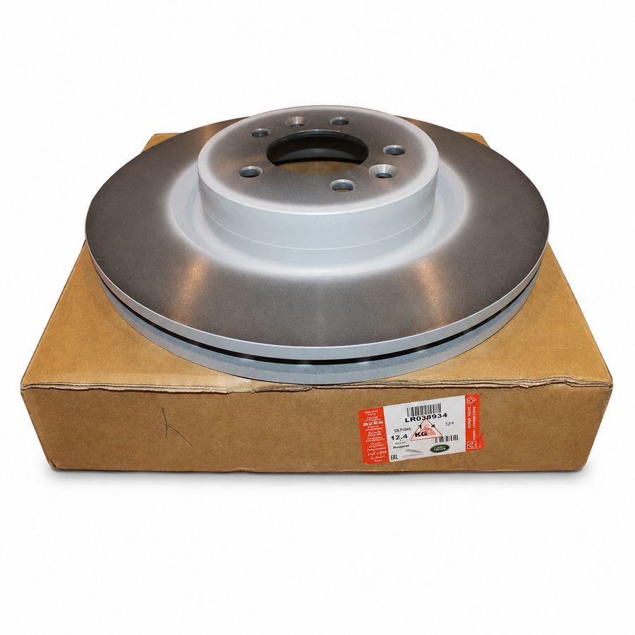 Front Brake Disc LR038934 — genuine JLR part for Discovery, Sport, Vogue