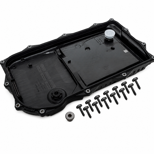 Transmission Oil Pan LR065238 — genuine JLR part for Defender, Discovery, F-Pace, F-Type, Sport, Velar, Vogue, XE, XF, XJ