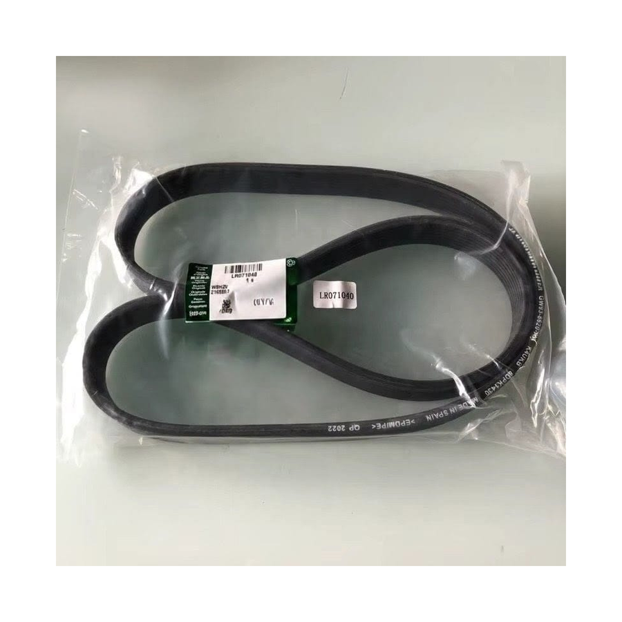 Belt Supercharger LR071040 — genuine JLR part for Defender, Discovery, Sport, Vogue