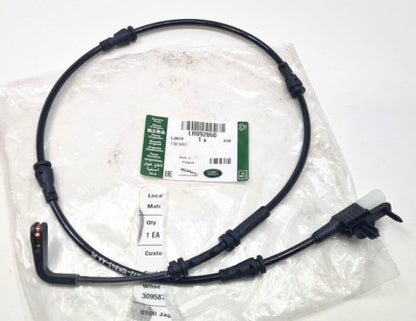 Warning Contact, Rear  brake pad wear -  GENUINE