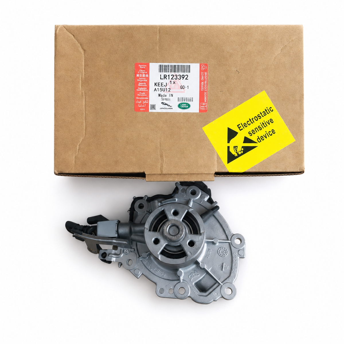 Water Pump LR123392 — genuine JLR part for Defender