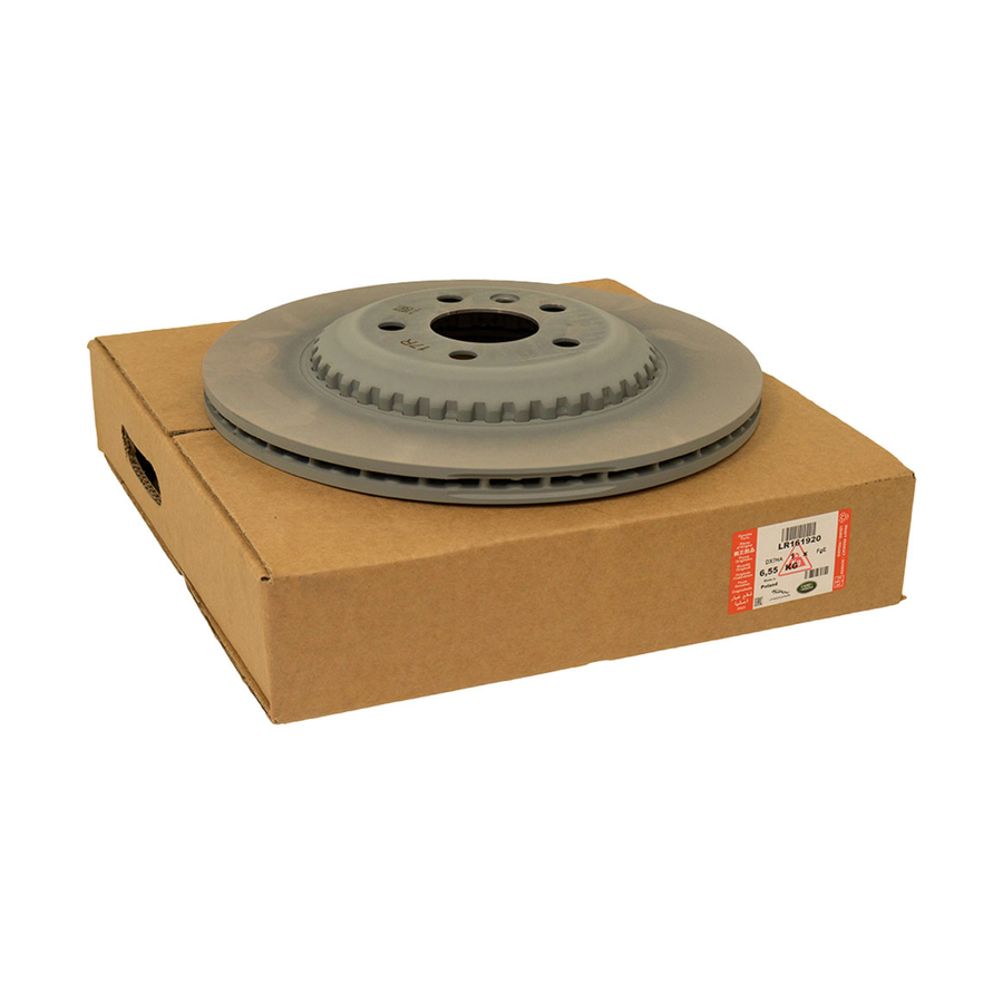 Rear Brake Disc LR161920 — genuine JLR part for F-Pace, I-Pace, Velar