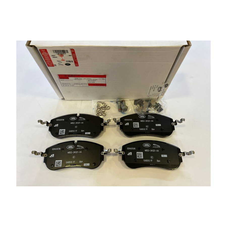 Front Brake Pad LR174900 — genuine JLR part for Discovery Sport, E-Pace, Evoque