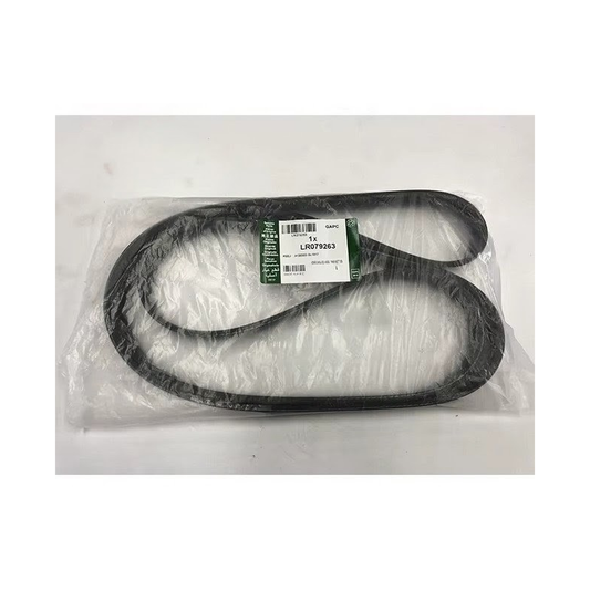 Belt Drive LR186378 — genuine JLR part for Defender, Discovery, Discovery Sport, E-Pace, Evoque, F-Pace, F-Type, Velar, XE, XF