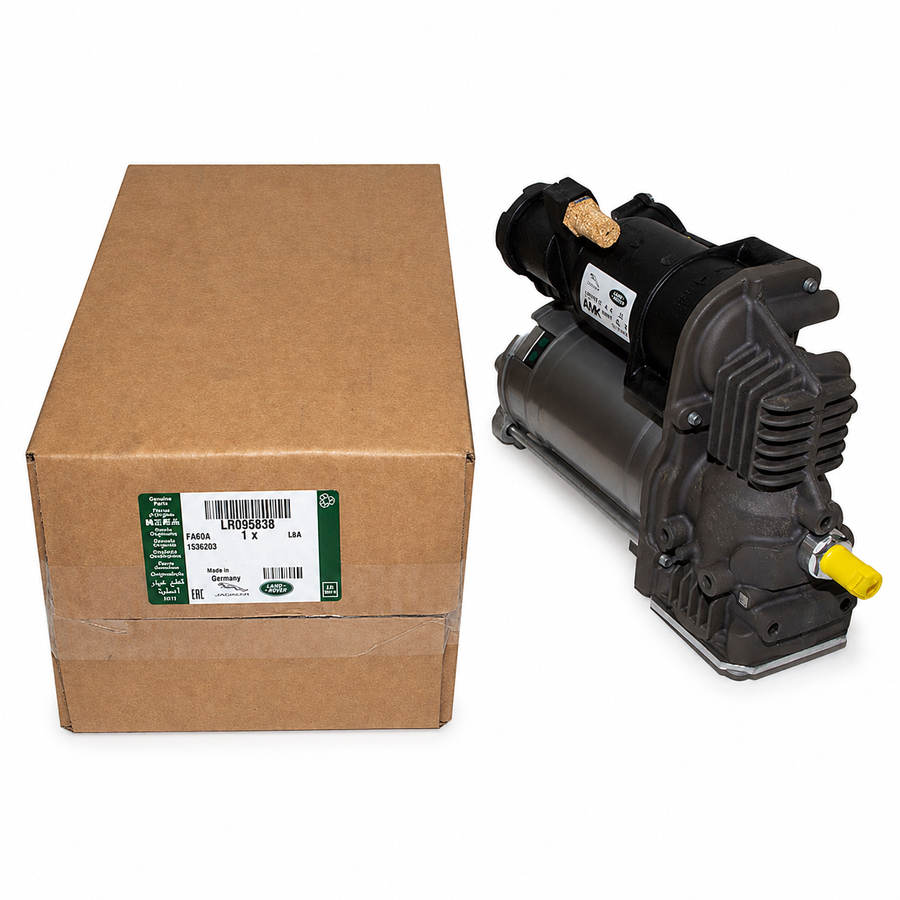 Compressor Susp LR095838 — genuine JLR part for Defender, Discovery, I-Pace, Sport, Velar, Vogue