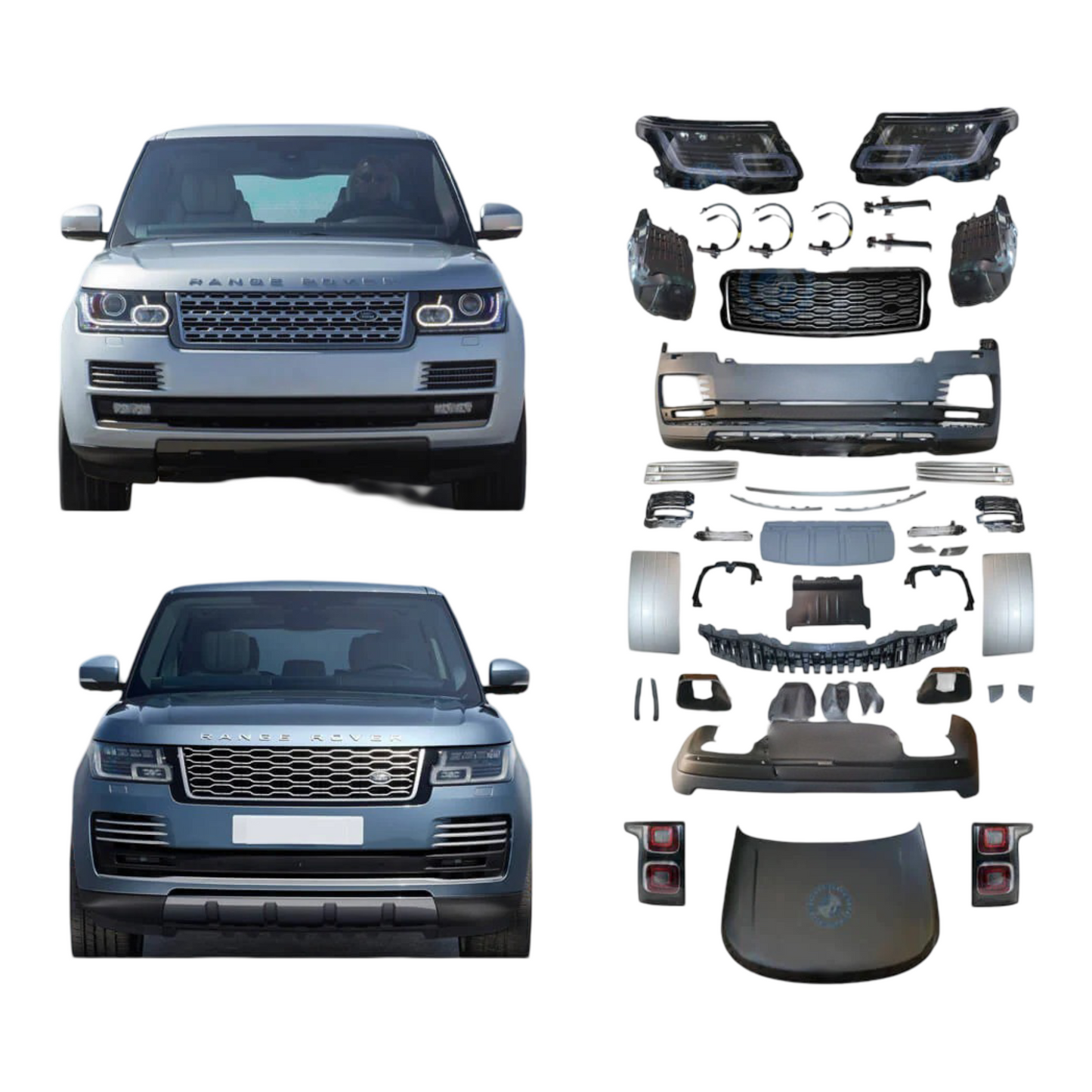 Range Rover Vogue (2013–2017) Body Kit Upgrade – 2018 Autobiography Look (4 Lens)