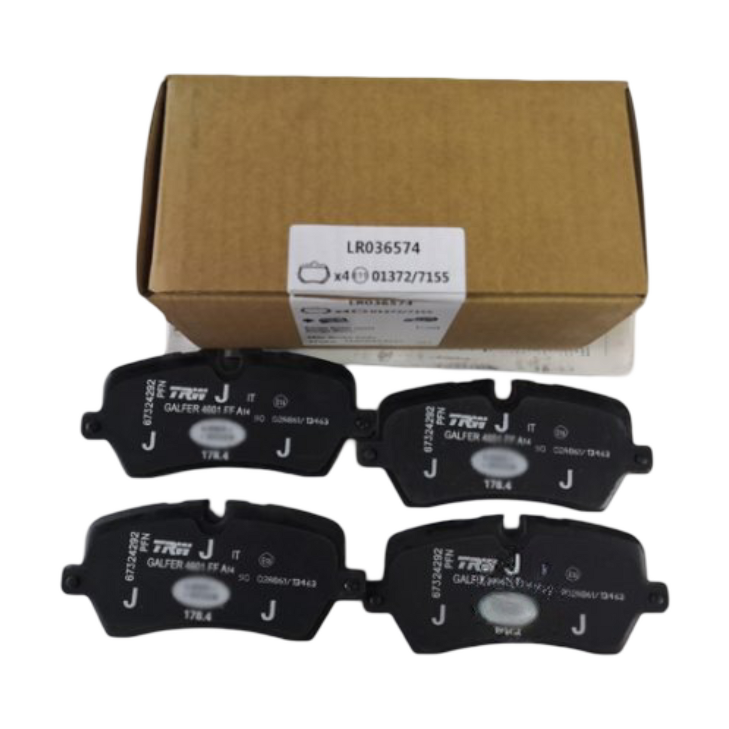 Rear Brake Pads for Range Rover L405, Range Rover Sport L494 and Discovery 5, New Defender 2020-