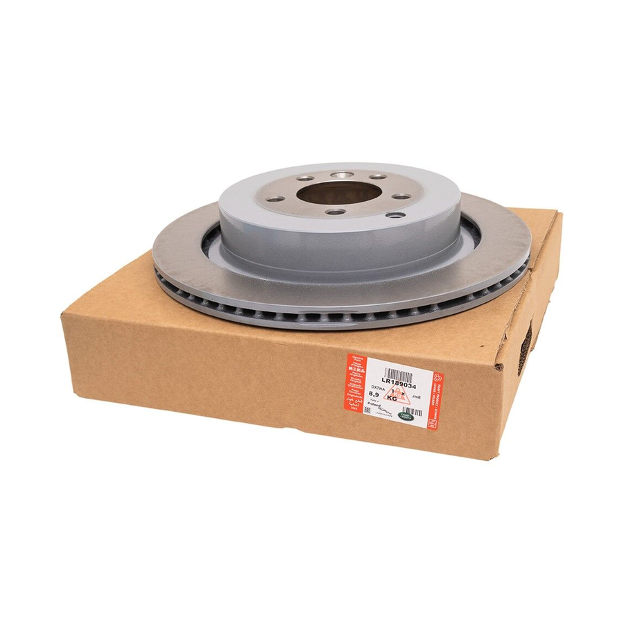 Rear Brake Disc SDB000646 — genuine JLR part for Discovery, Sport