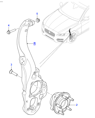 T2H34602 - Vertical Link - JLR Original