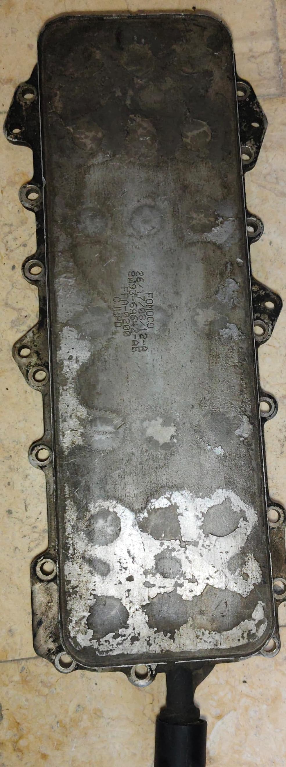 Oil Cooler, engine oil - 7.12122.47.0 - USED