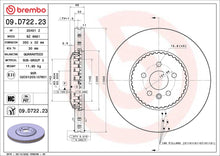 Brake Disc - 09.D722.23