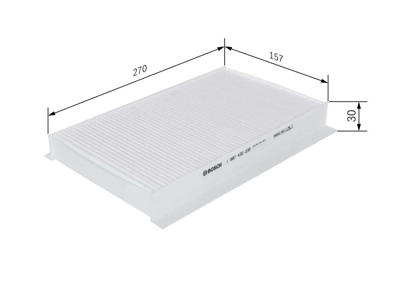 Filter, cabin air BEARMACH