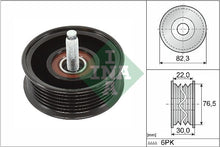 Deflection/Guide Pulley, V-ribbed belt GENUINE
