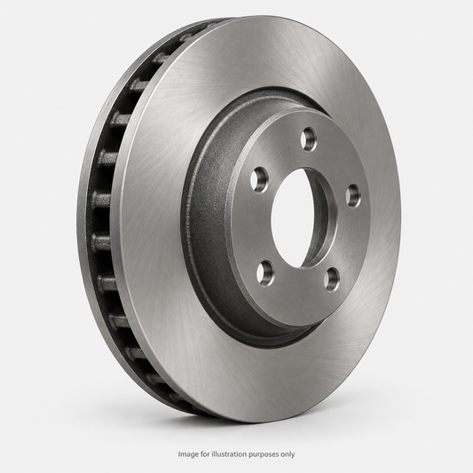 Brake Disc - illustration only, actual part may differ