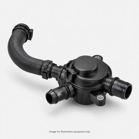 PCV Valve and Breather - illustration only, actual part may differ