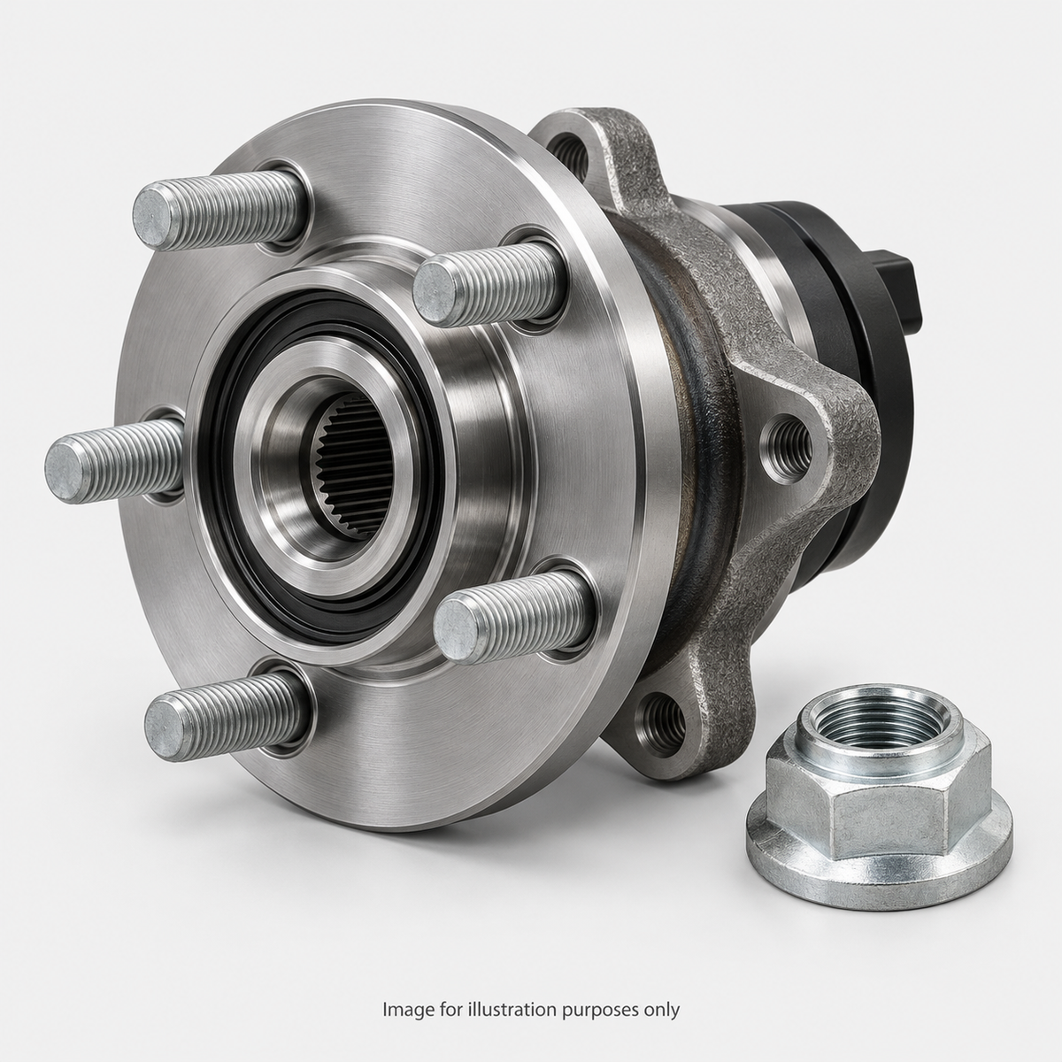 Wheel Hub - illustration only, actual part may differ
